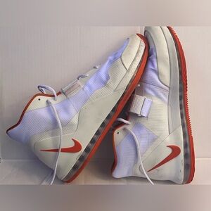 Nike Men's Air Force Max 19 TB exclusive “White Total Orange” colorway